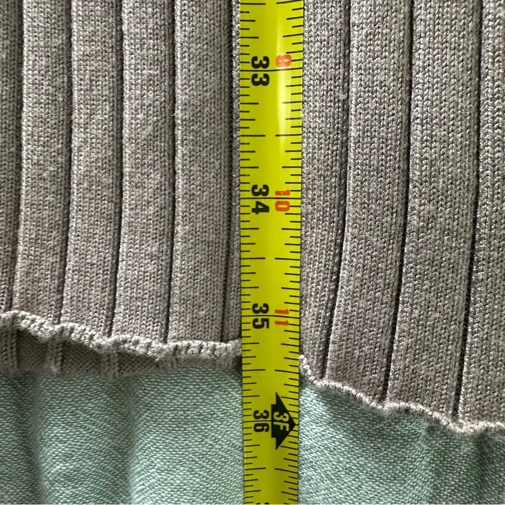 Abercrombie & Fitch Women’s Beige Long Sleeve Ribbed Knit Bodycon Dress Size XS
